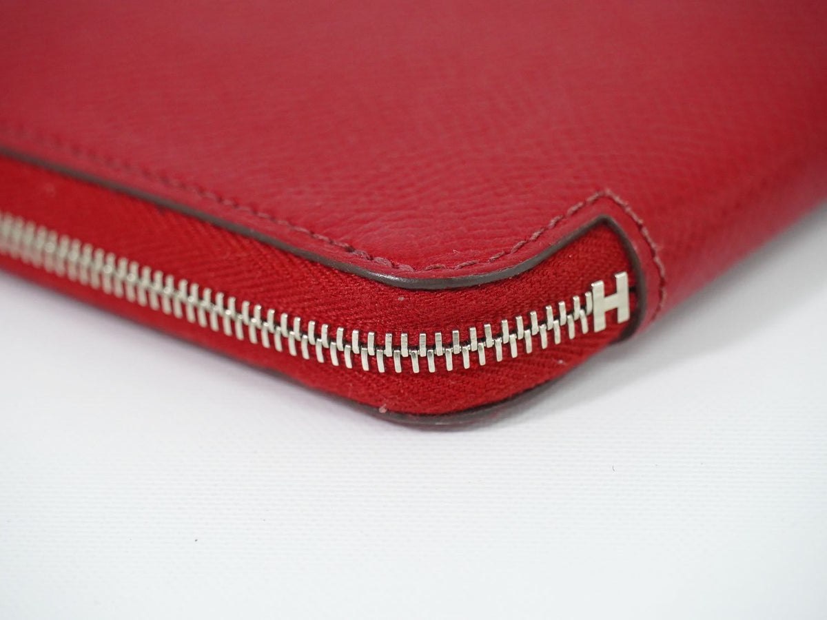 Hermes Azap Silk'in Long Zip Around Wallet Leather — view 6