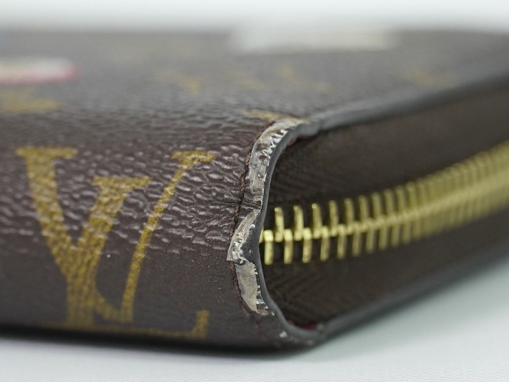 Louis Vuitton LV Zippy Wallet Monogram Lovelock Zip Around Brown Multicolor — view 7