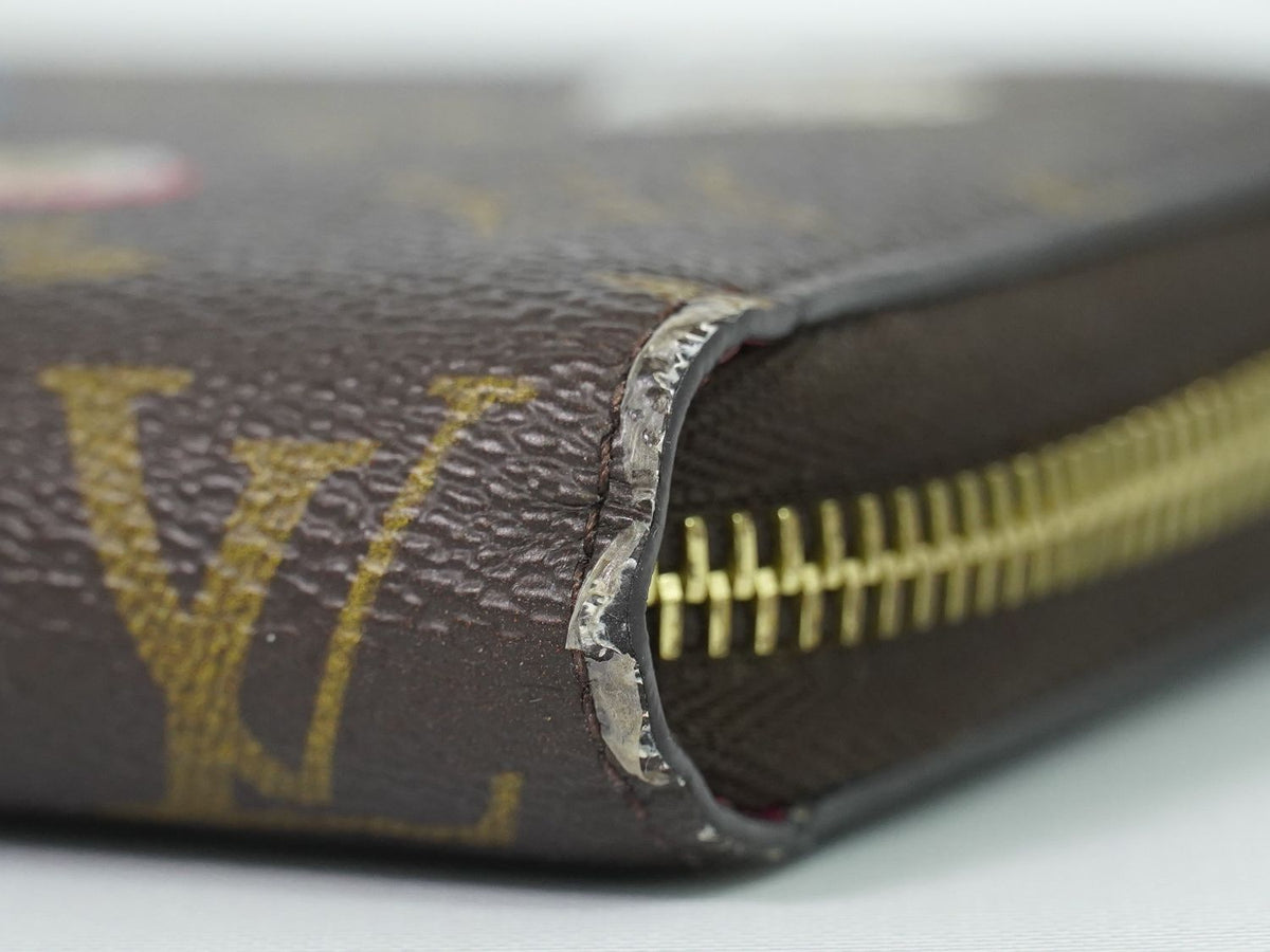 Louis Vuitton LV Zippy Wallet Monogram Lovelock Zip Around Brown Multicolor — view 7