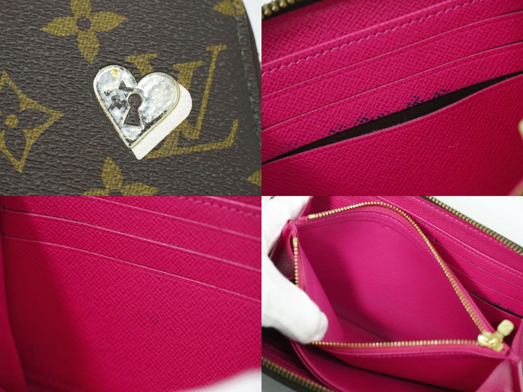 Louis Vuitton LV Zippy Wallet Monogram Lovelock Zip Around Brown Multicolor — view 8
