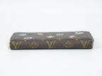 Louis Vuitton LV Zippy Wallet Monogram Lovelock Zip Around Brown Multicolor — view 3