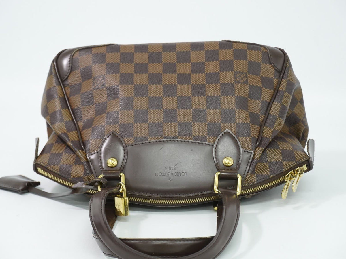 Louis Vuitton LV Verona PM Damier Ebene Tote Bag Brown — view 5