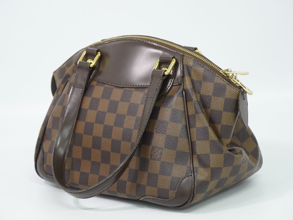Louis Vuitton LV Verona PM Damier Ebene Tote Bag Brown — view 2