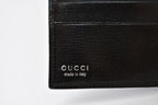 Gucci Wallet Vintage Folded Leather Black — view 3