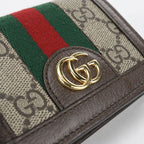 Gucci GG Card Case Wallet Ophidia Bifold — view 7