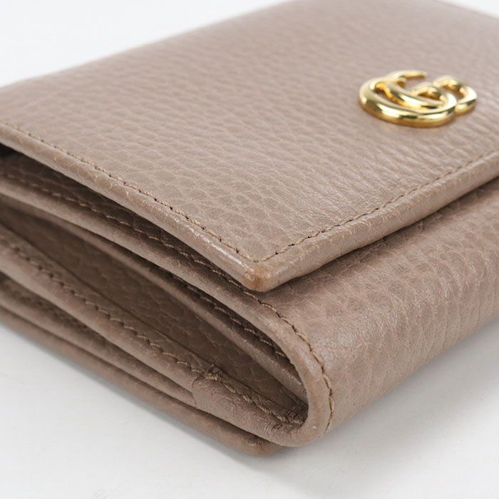 Gucci GG Marmont Trifold Wallet Leather — view 7