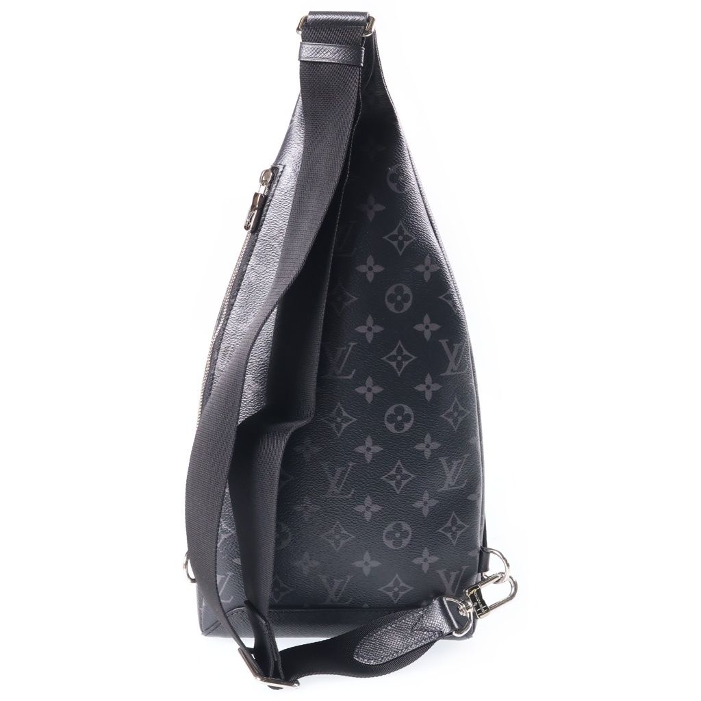 Louis Vuitton Monogram Taigarama Eclipse Duo Sling Bag Black Leather — view 2