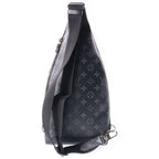 Louis Vuitton Monogram Taigarama Eclipse Duo Sling Bag Black Leather — view 2