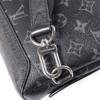 Louis Vuitton Monogram Taigarama Eclipse Duo Sling Bag Black Leather — view 6