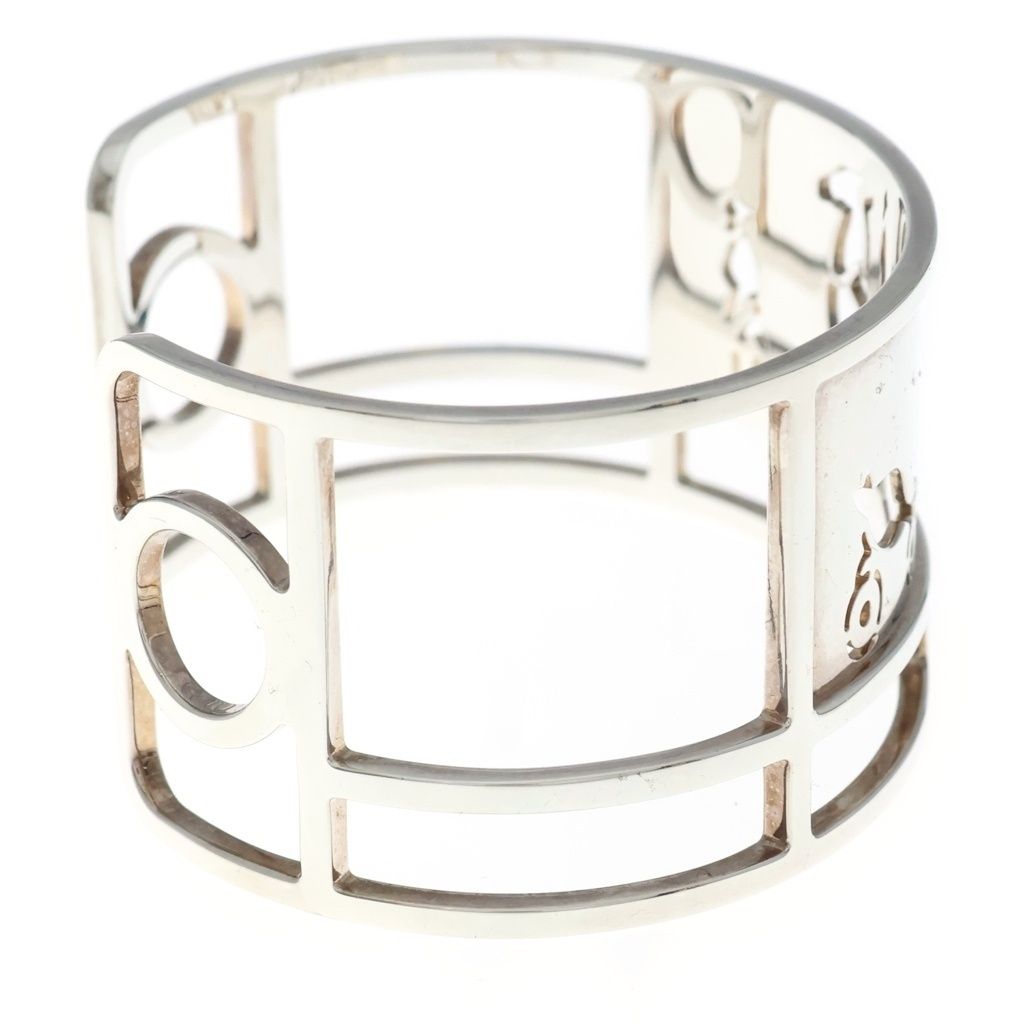 Hermes Caleche PM Bangle Bracelet Silver — view 3