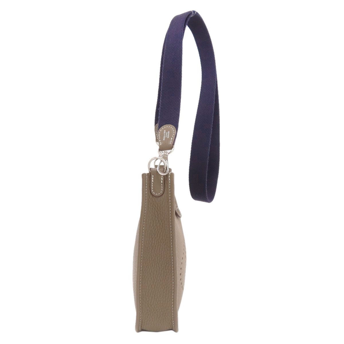 Hermes Evelyne TPM Etop Silver Shoulder Bag Taurillon — view 3