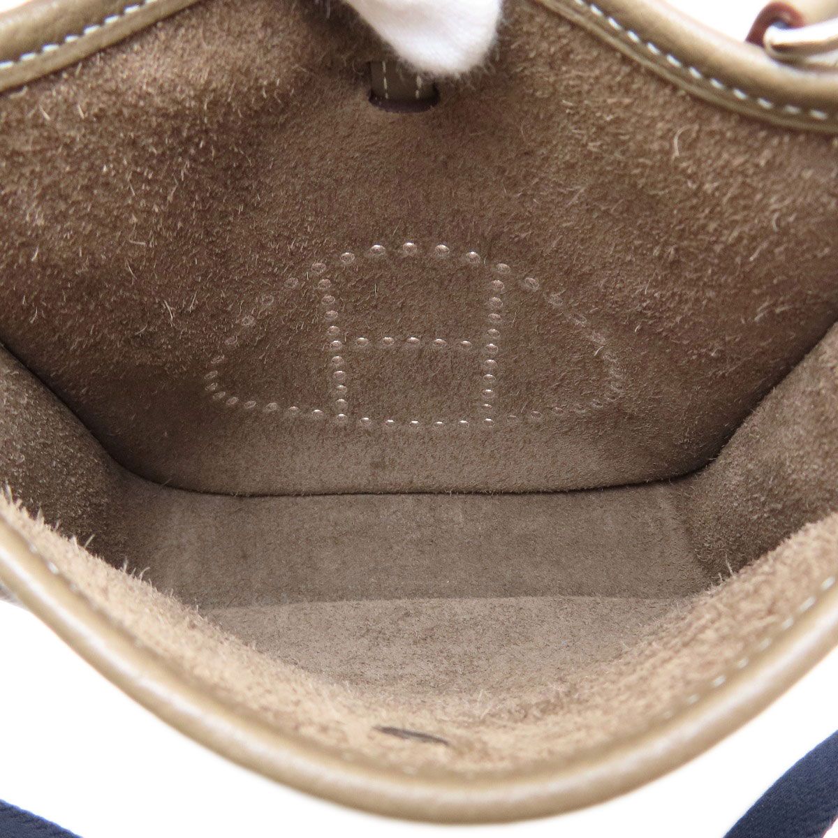 Hermes Evelyne TPM Etop Silver Shoulder Bag Taurillon — view 5