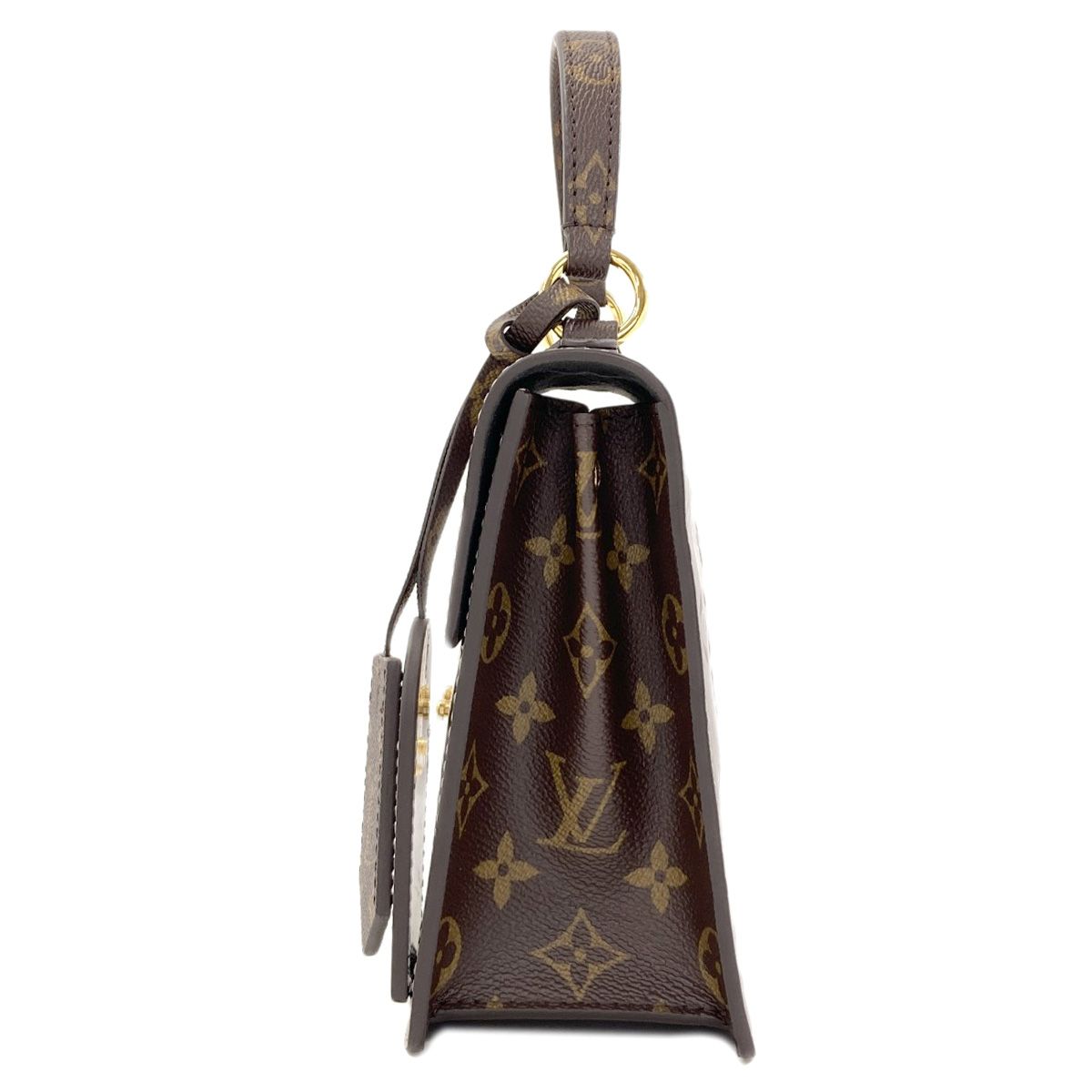 Louis Vuitton Spring Street PM Handbag Vernis Monogram Canvas — view 3