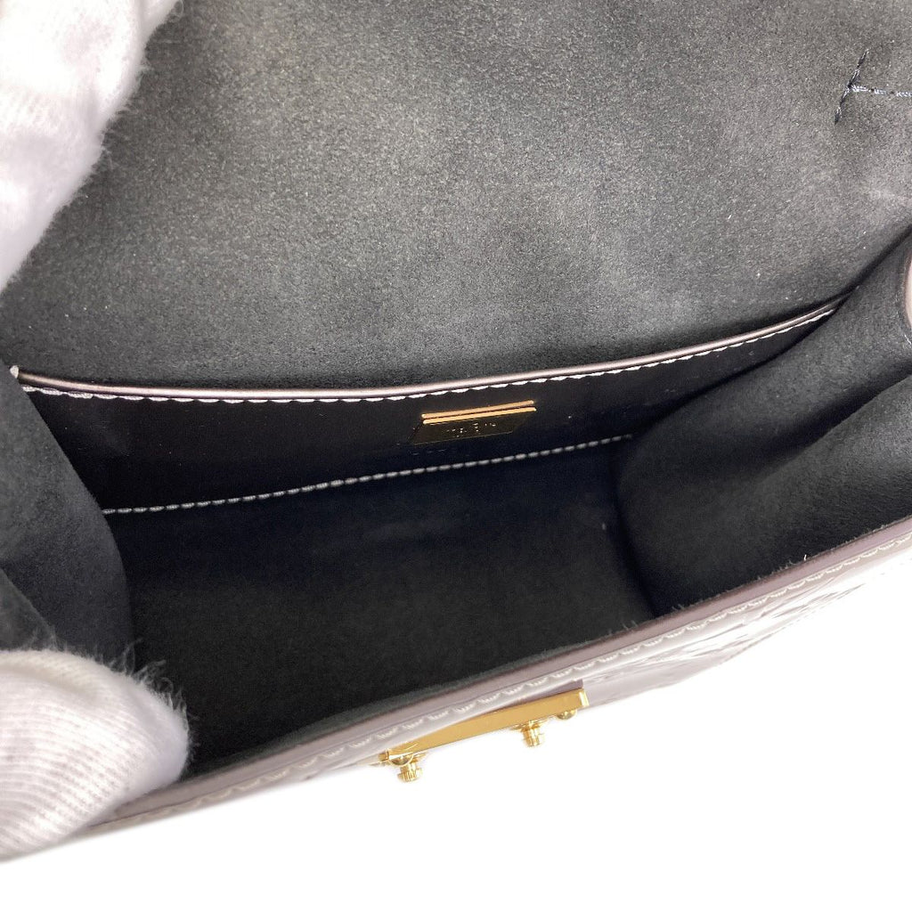 Louis Vuitton Spring Street PM Handbag Vernis Monogram Canvas — view 5