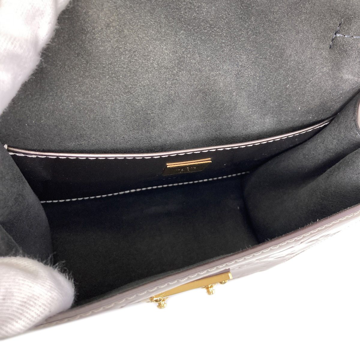 Louis Vuitton Spring Street PM Handbag Vernis Monogram Canvas — view 5