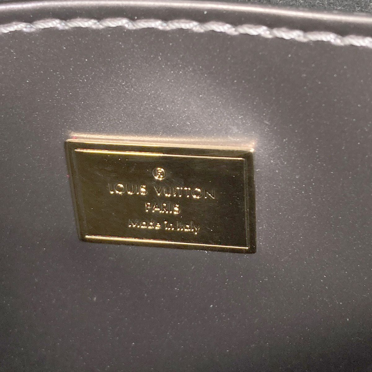 Louis Vuitton Spring Street PM Handbag Vernis Monogram Canvas — view 6