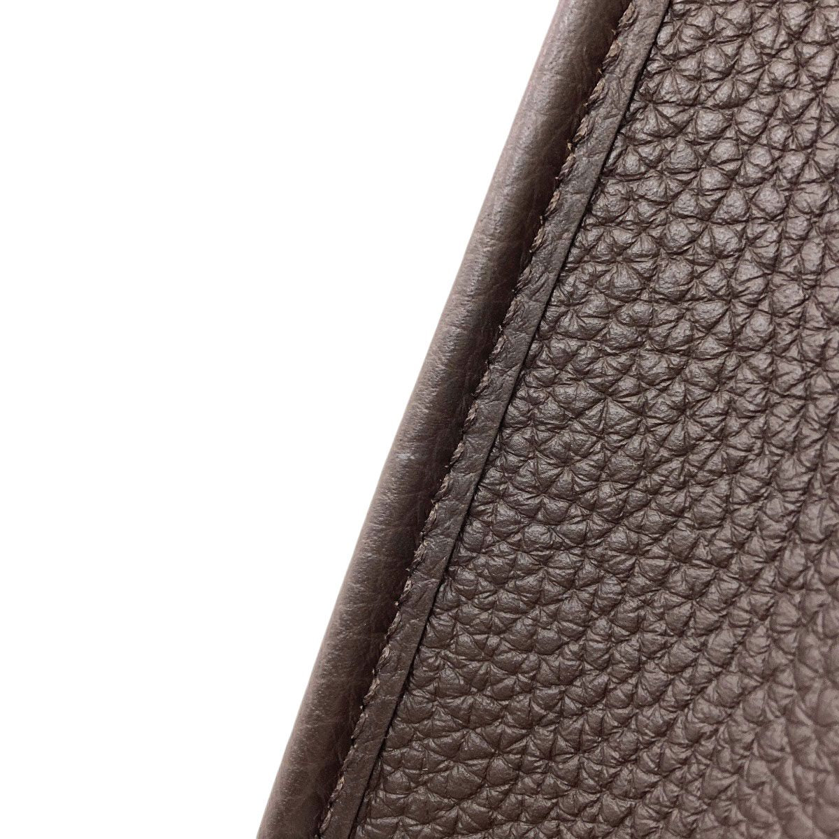 Hermes Evelyne TPM Silver Shoulder Bag Taurillon — view 8