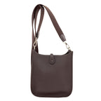 Hermes Evelyne TPM Silver Shoulder Bag Taurillon — view 2