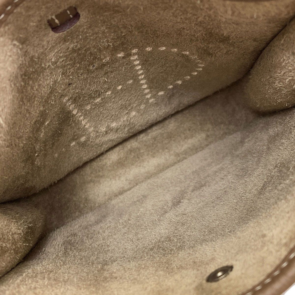 Hermes Evelyne TPM Silver Shoulder Bag Taurillon — view 5