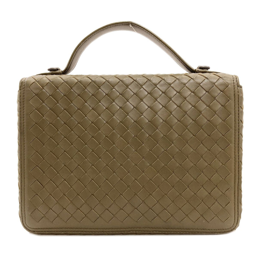 Bottega Veneta Almuna Intrecciato Handbag Calfskin — view 2