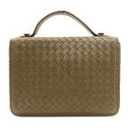 Bottega Veneta Almuna Intrecciato Handbag Calfskin — view 2