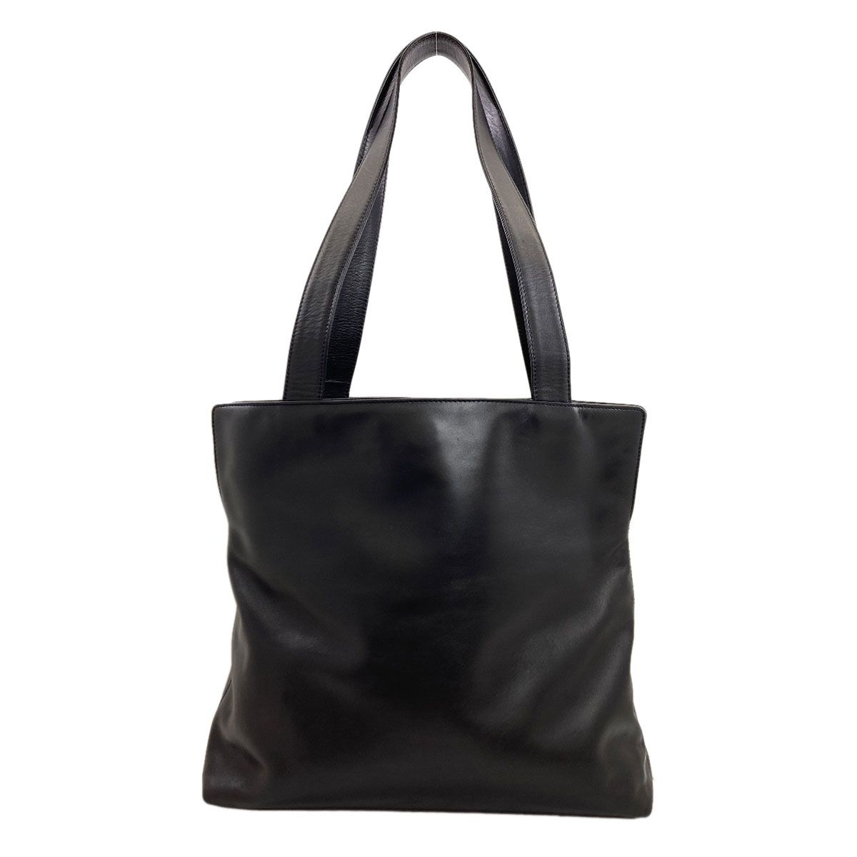 Chanel CC Logo Tote Bag Lambskin — view 2