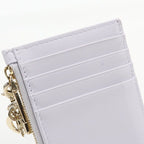 Dior Cosmos Zip Card Case Fragment Lady Dior Coin Purse Lambskin — view 5