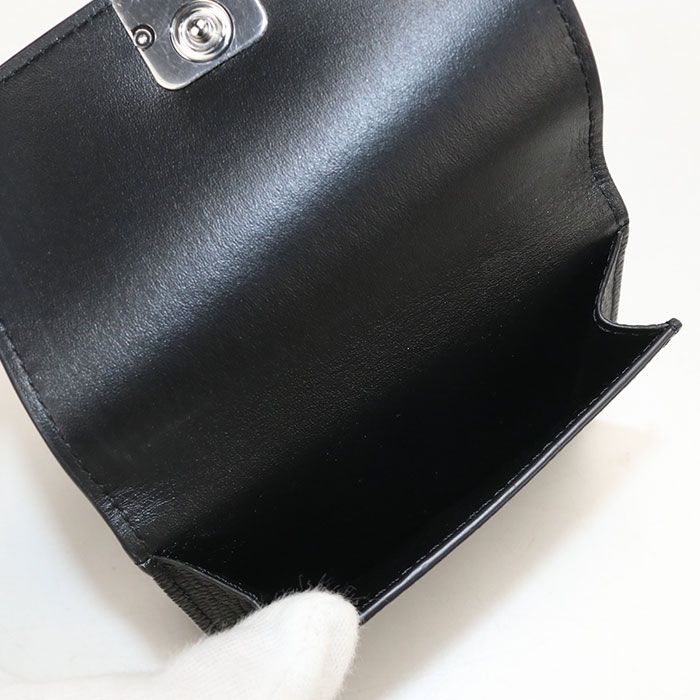 Loewe Trifold Wallet Anagram Pebble Grain Calfskin — view 7