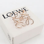 Loewe Anagram Brooch Metal