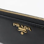 Prada Saffiano Leather Wallet Zip Around — view 4