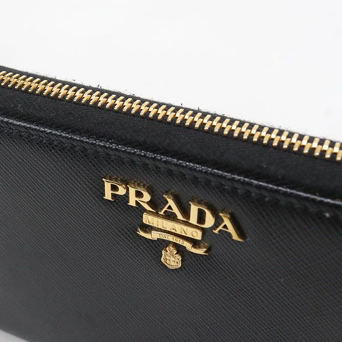 Prada Saffiano Leather Wallet Zip Around — view 4