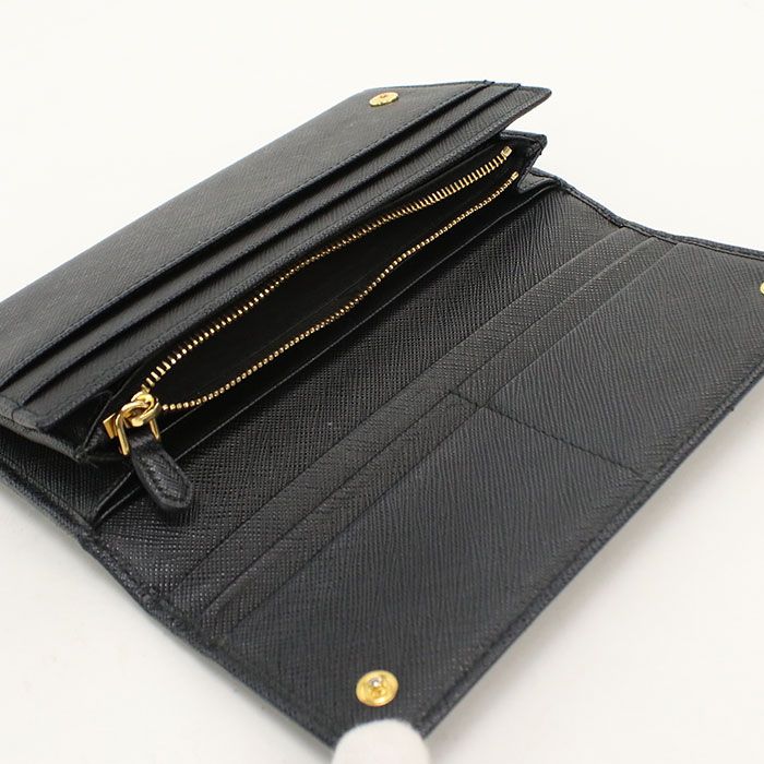 Prada Saffiano Leather Wallet Bifold Calfskin — view 3