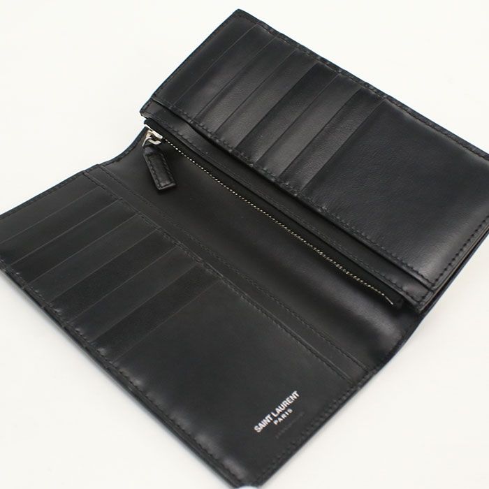 Saint Laurent Cochinental Wallet Tiny Cassandra Bifold Calfskin — view 3