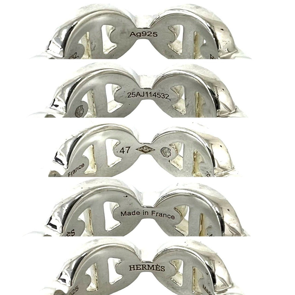 Hermes Enchainee PM Ring 925 Sterling Silver — view 3