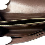 Louis Vuitton Portefeuille Sarah Damier Wallet Canvas Brown — view 5