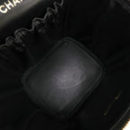 Chanel Patent Vanity Bag Black — view 2