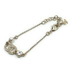 Chanel 25B Bracelet CC Logo Pearl Metal Gold — view 3