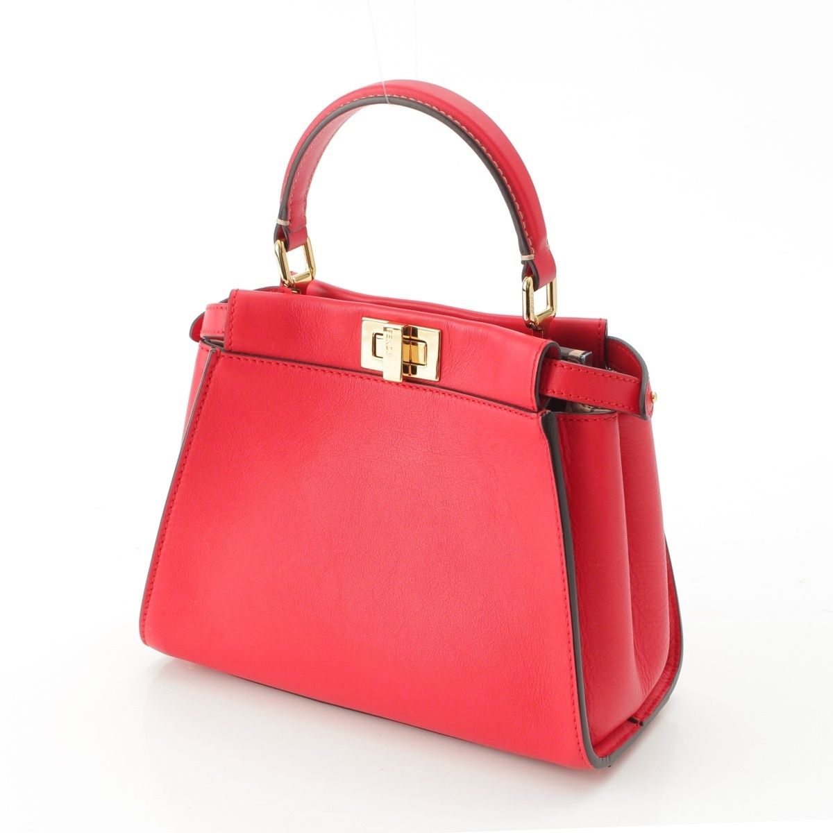 Fendi Mini Peekaboo Leather 2-Way Handbag — view 2