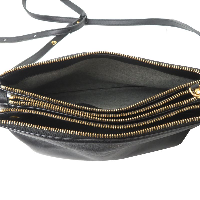 Celine Shoulder Bag Black — view 6