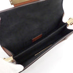 Louis Vuitton Shoulder Bag Dauphine Brown Monogram Reverse Canvas Gold — view 5