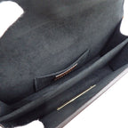 Louis Vuitton Shoulder Bag Dauphine Brown Monogram Reverse Canvas Gold — view 6