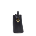 Saint Laurent Shoulder Bag le 37 Mini Black Shiny Leather Gold — view 3