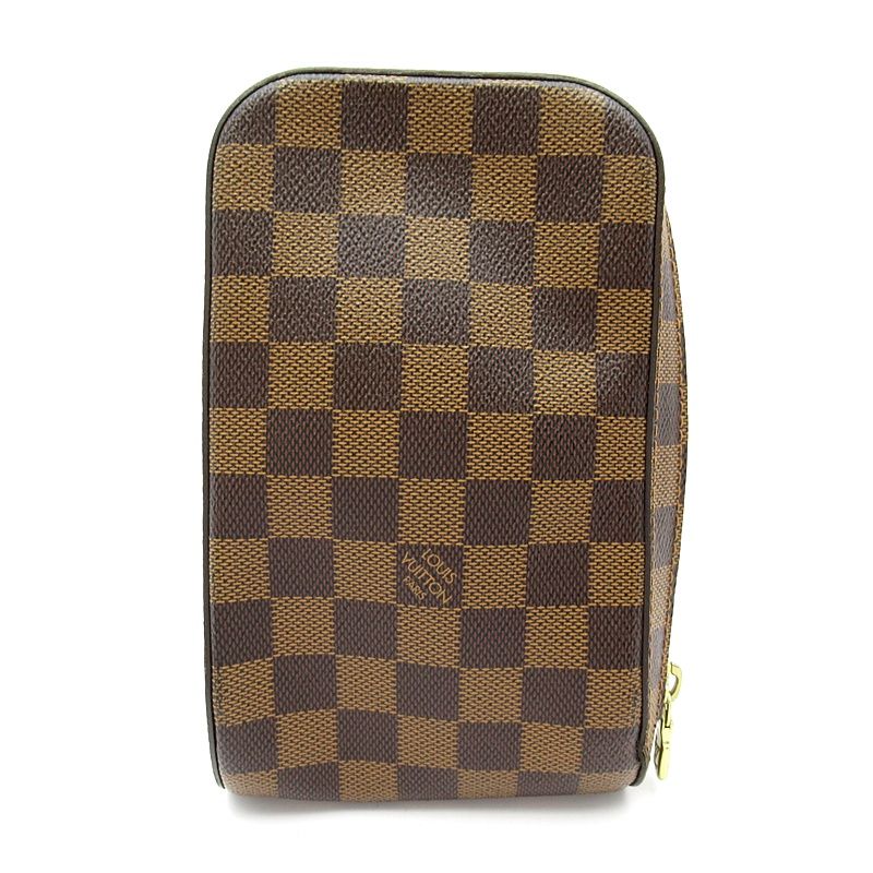 Louis Vuitton Damier Geronimos Belt Bag Brown