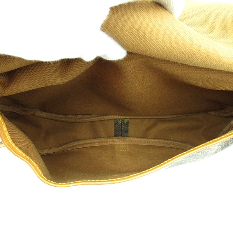 Louis Vuitton Saumur 30 Monogram Shoulder Bag Brown — view 7