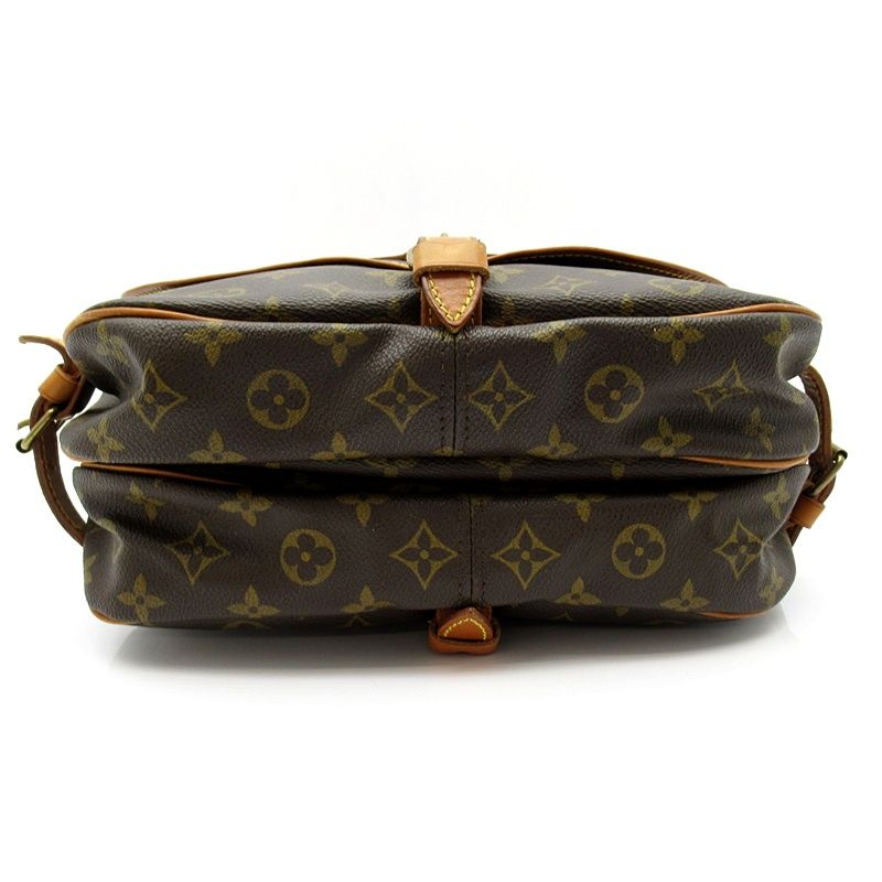 Louis Vuitton Saumur 30 Monogram Shoulder Bag Brown — view 6
