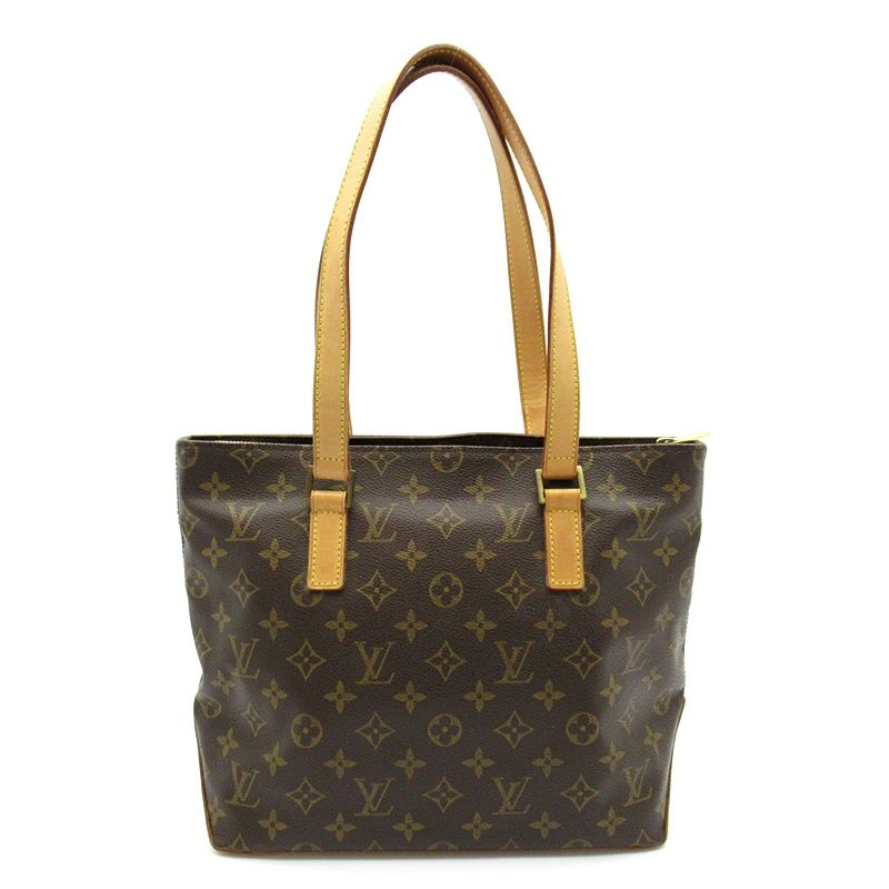 Louis Vuitton Cabas Piano Monogram Handbag Brown — view 4
