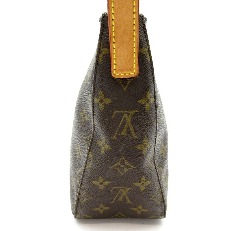 Louis Vuitton Looping MM Monogram Shoulder Bag Brown — view 3
