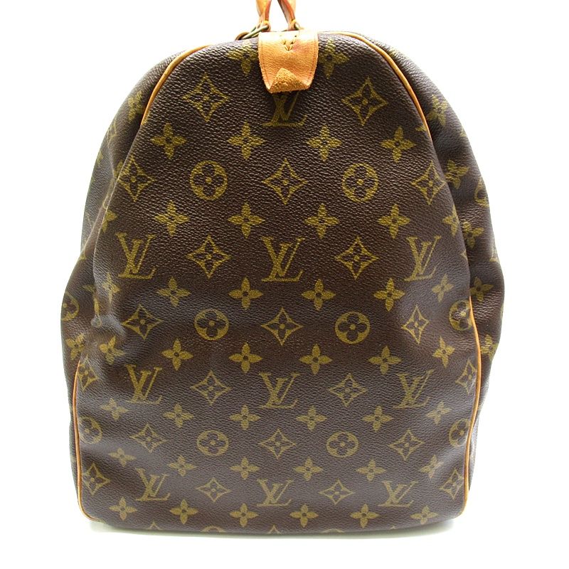 Louis Vuitton Keepall 60 Monogram Boston Bag Brown — view 3