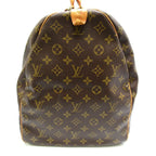 Louis Vuitton Keepall 60 Monogram Boston Bag Brown — view 3