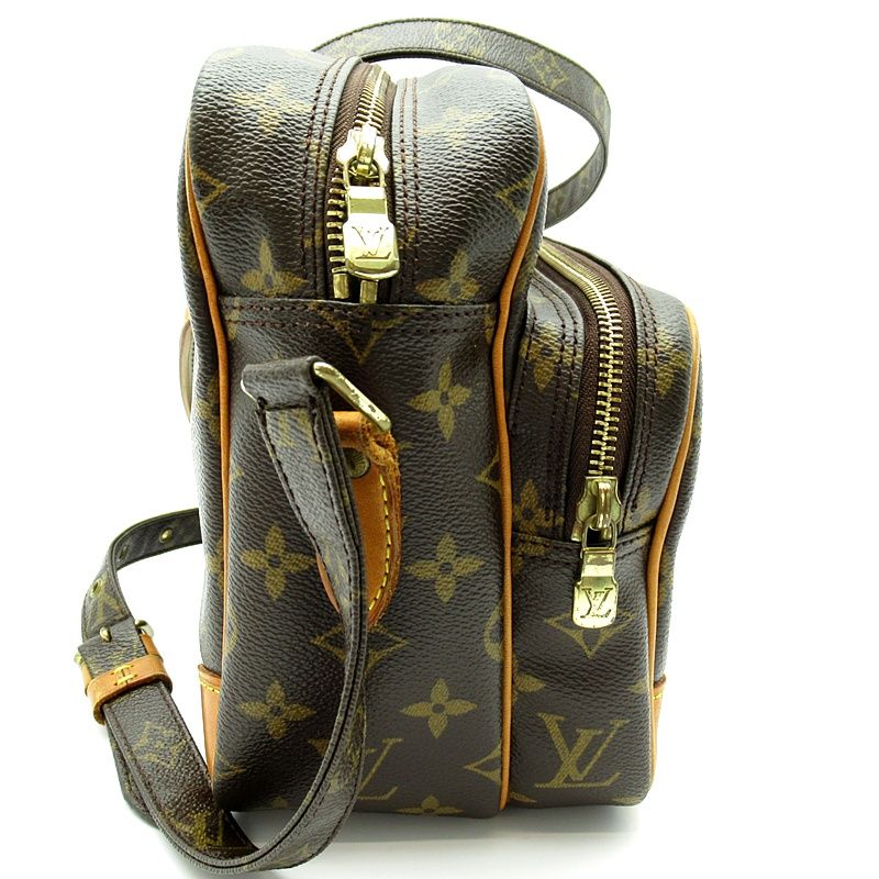 Louis Vuitton Nile Monogram Shoulder Bag Brown — view 5